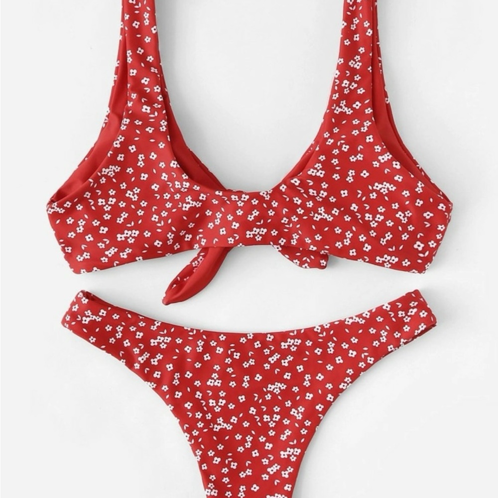 Flower Bikini - TOP & BOTTOM - Picture 2 of 2